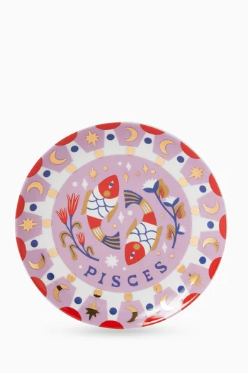 Pisces Little Plate in Porcelain