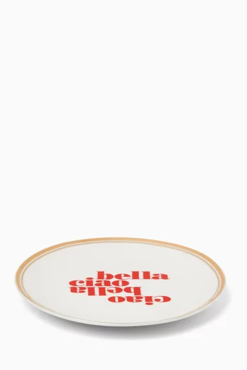 Profumo Floreal Plate in Porcelain