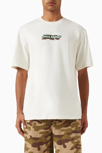 Sticker T-shirt in Cotton