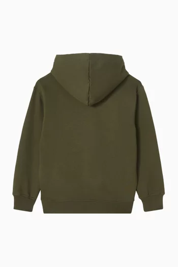 Logo Hoodie in Cotton