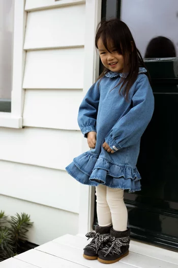 فستان لوس بكشكش