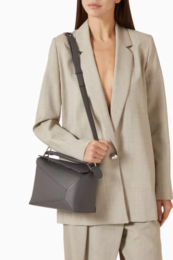 Small Puzzle Edge bag in Classic Calfskin