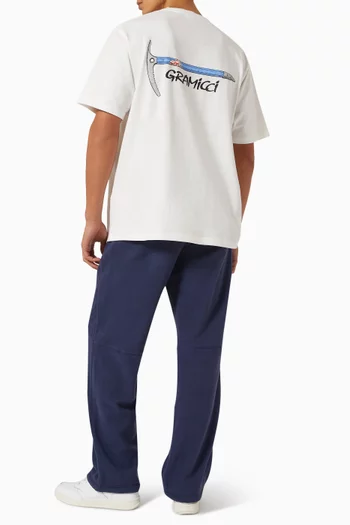 تي شيرت آيس بطبعة فأس قطن