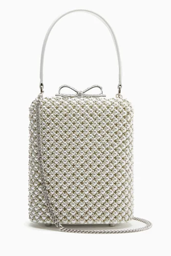 Mini Pearl Top-handle Bag