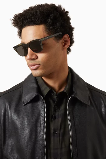 Square Sunglasses in Acetate