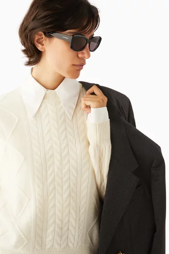 Day D-frame Sunglasses in Acetate