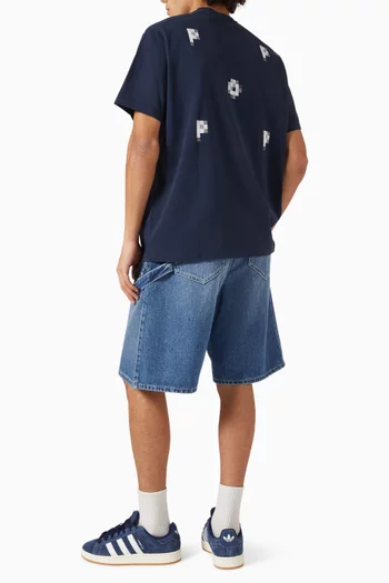 Pixel Logo T-shirt in Cotton