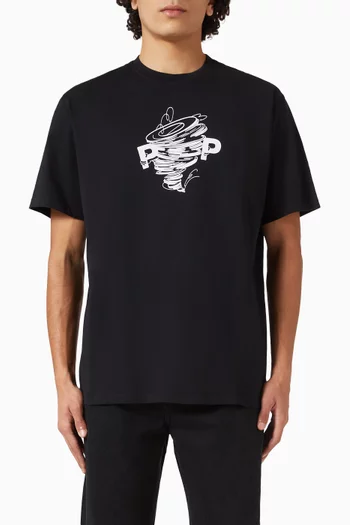 Swirl T-shirt in Cotton