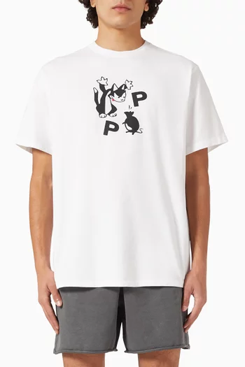 Catch T-shirt in Cotton