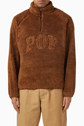 Half-zip Sweatshirt in Polar Fleece