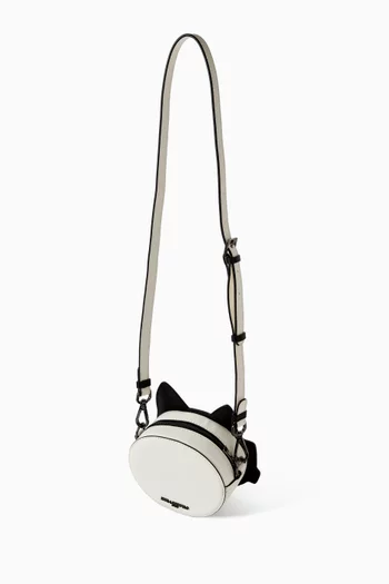 Rhinestone Choupette Crossbody Bag