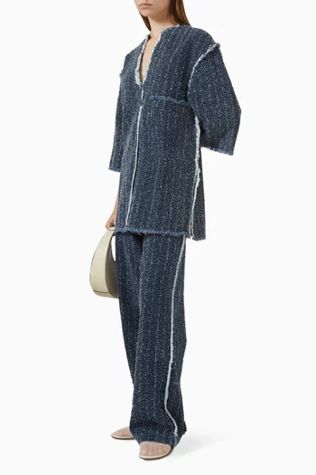 Katrin Tunic Top in Denim