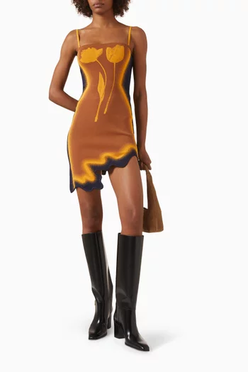 Lyndon Wavy Mini Dress