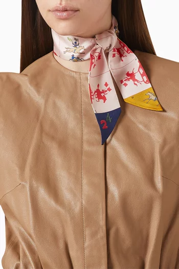 Unused Parade Twilly Scarf in Silk