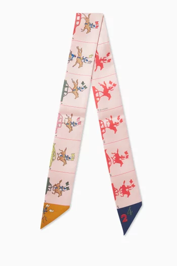 Unused Parade Twilly Scarf in Silk