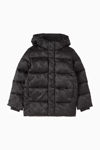 Logo Puffer Jacket