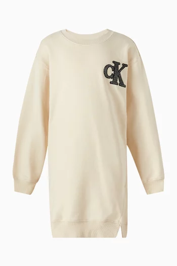 Sweatshirt Dress in Cotton-terry