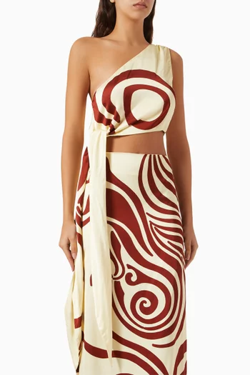 Aira One-shoulder Top