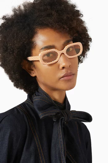 The Abyss Icons Sunglasses in Acetate