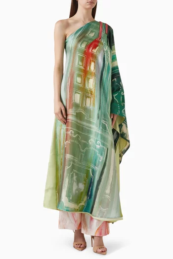 بلوزة مينيرفا بوجهين حرير