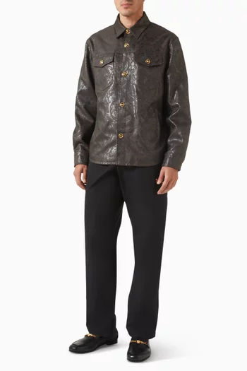 Embossed Barocco Overshirt