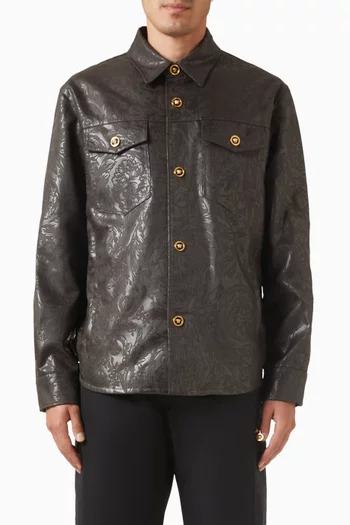 Embossed Barocco Overshirt