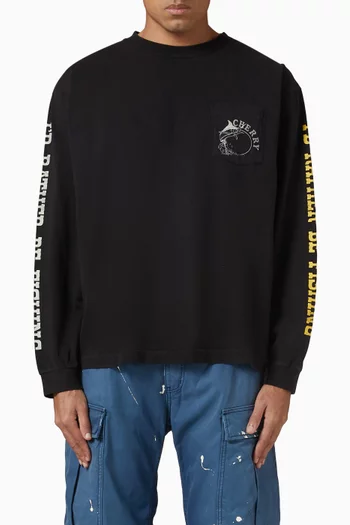 Marlin Fishing T-shirt in Cotton