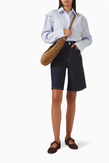Sayor Bermuda Shorts in Denim