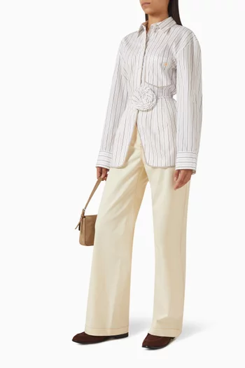 بنطال بارون قطن