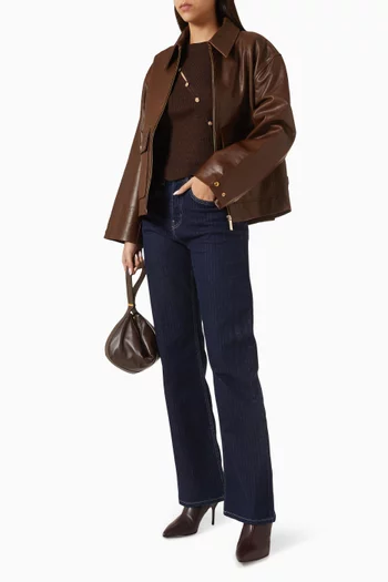 Dantes Zip Jacket in Lambskin