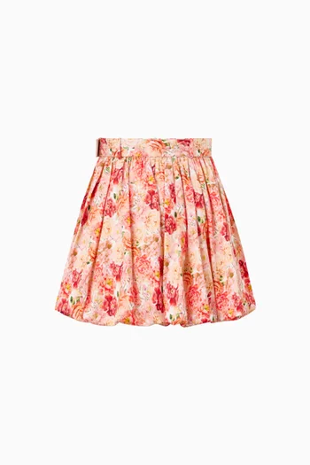 Amelia Mini Skirt in Cotton