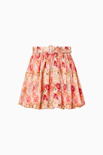 Amelia Mini Skirt in Cotton