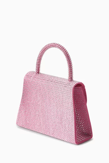 حقيبة ادالين مرصعة بكريستالات