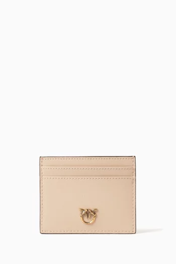 Pinko Card Holder in Leather