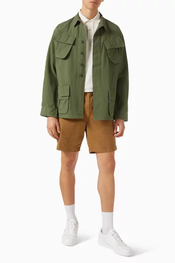 Logo Polo Shirt in Cotton