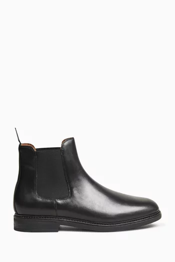 Asher Chelsea Boots in Leather