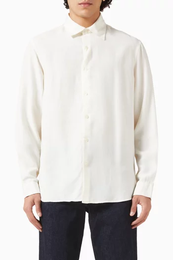 Relaxed Fit Shirt in TENCEL™ Lyocell