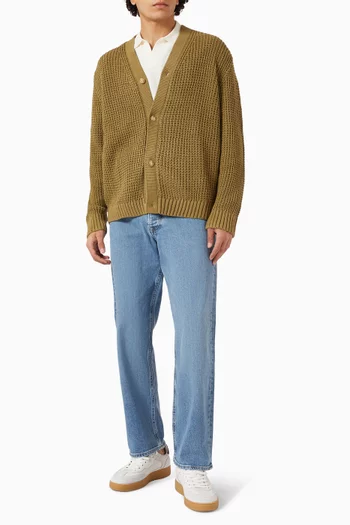 كارديغان بقصة فضفاضة قطن