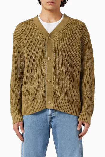 كارديغان بقصة فضفاضة قطن