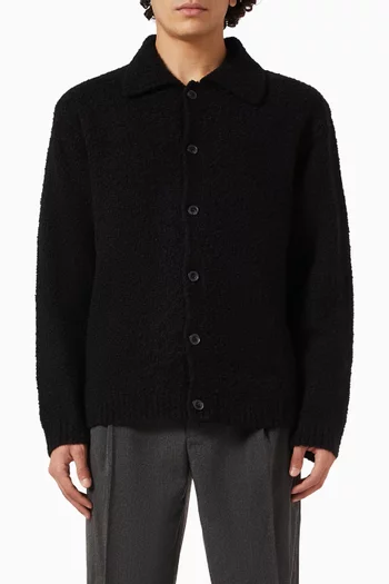 Relaxed Fit Cardigan in Cotton