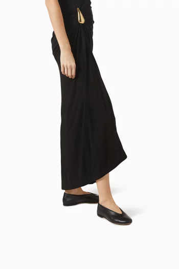 Rosa Ballet Flats in Leather