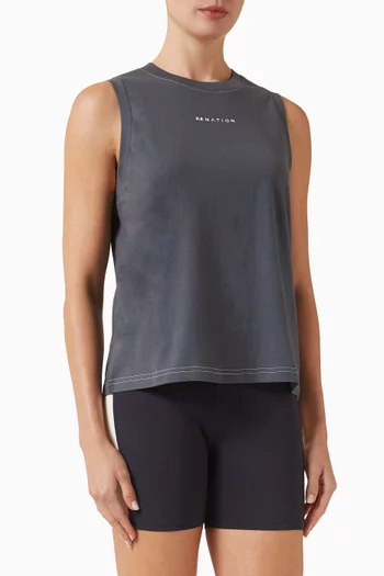 Shift Tank Top in Organic Cotton