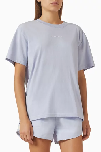 تي شيرت شيفت قطن عضوي