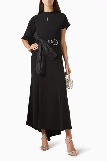 Belted Midi Dress