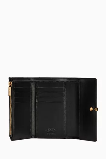 Tr-fold Wallet in Leather