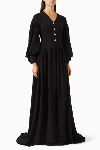 Cranley Pleated Maxi Dress