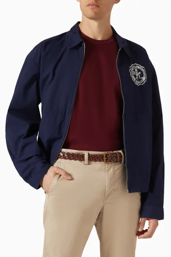 حزام مجدول جلد