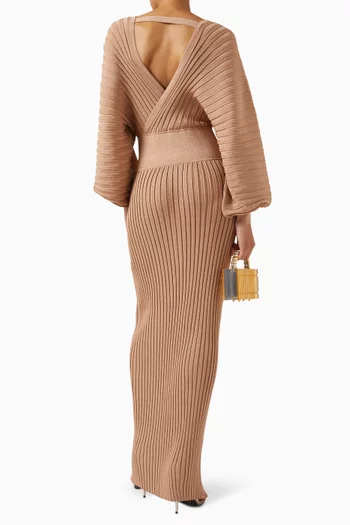 فستان أنيسيا منسوج من لوركس وفيسكوز