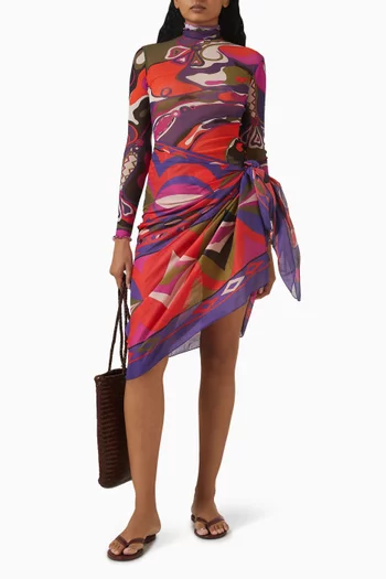 Printed Pareo in Cotton