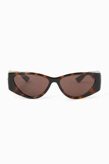 Hailey Oval Sunglasses